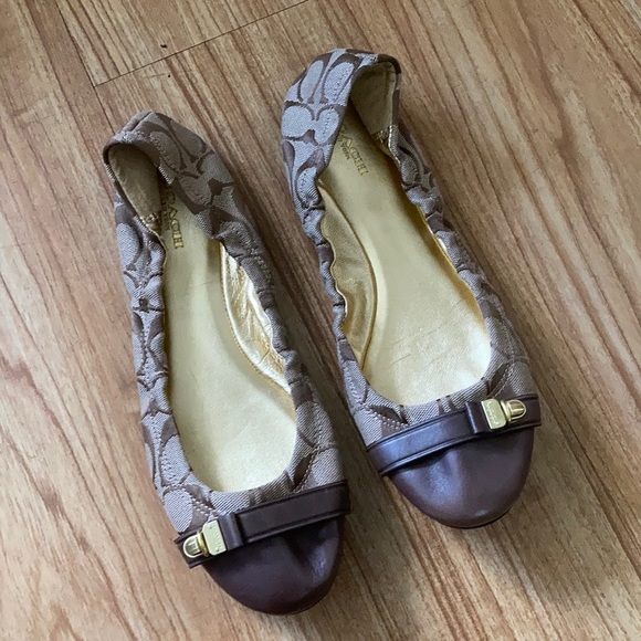Coach Signature Delphine Ballet Slips